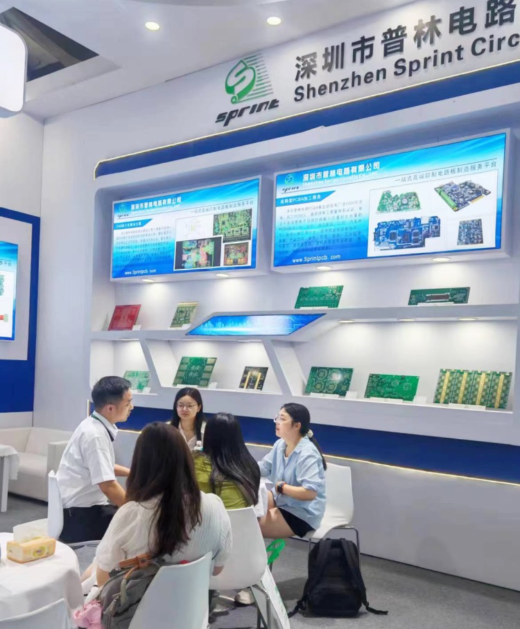 SprintPCB's Booth at electronica China 2024