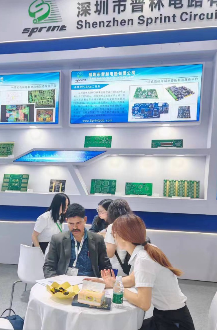 SprintPCB Participates in electronica China 2024